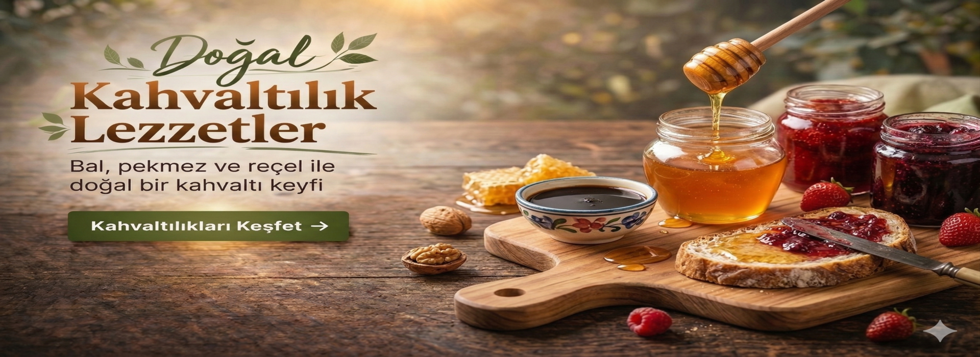 Doğal Kahvaltılık Ürünler